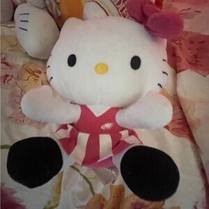 Hello Kitty Plush Toy with Pink Dress Philadelphia eagles